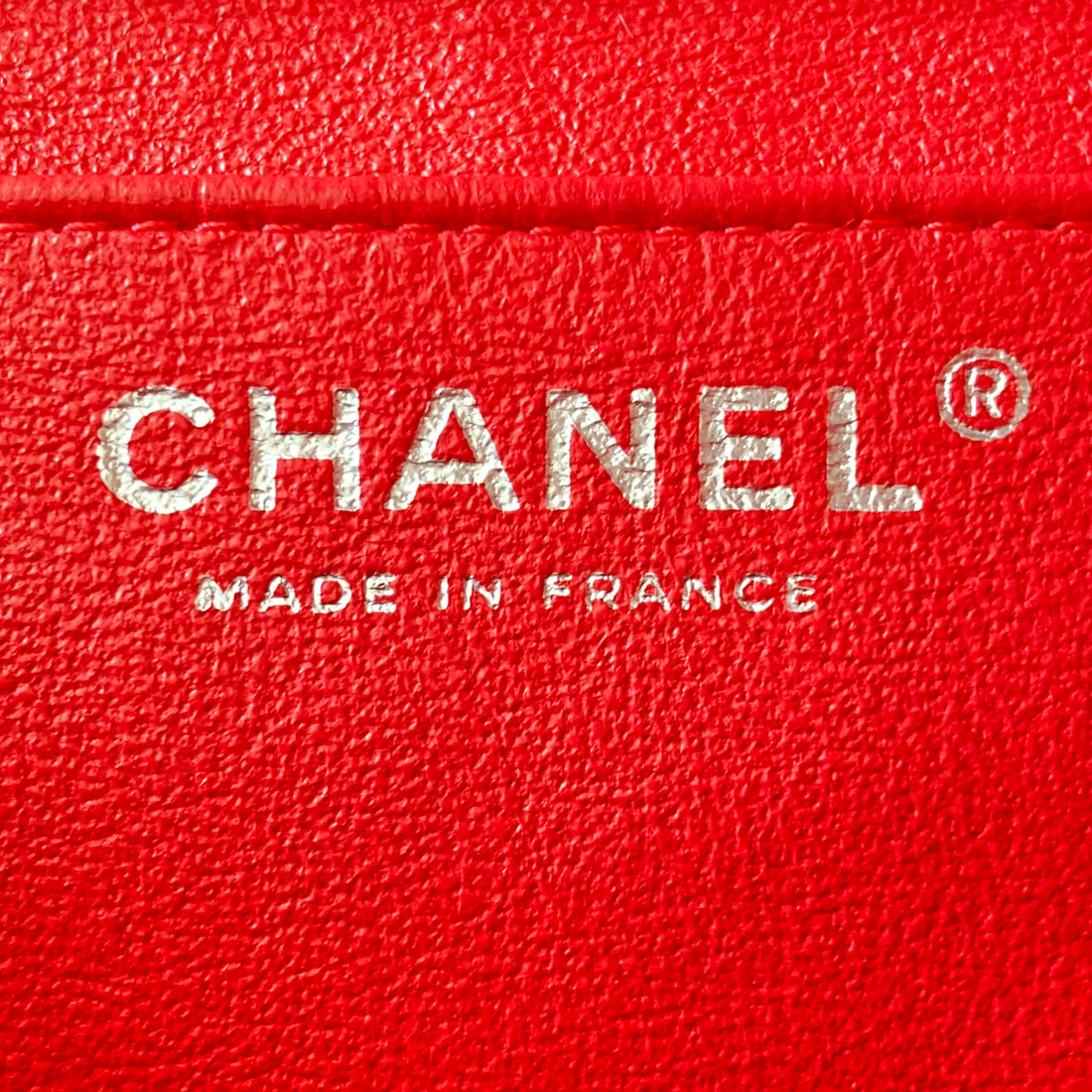 Chanel Caviar Quilted Clutch Coral Pink (18***41)
