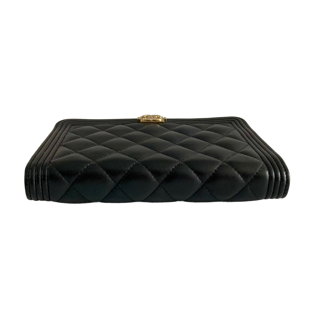 Chanel Boy Quilted WOC Lambskin Black GHW