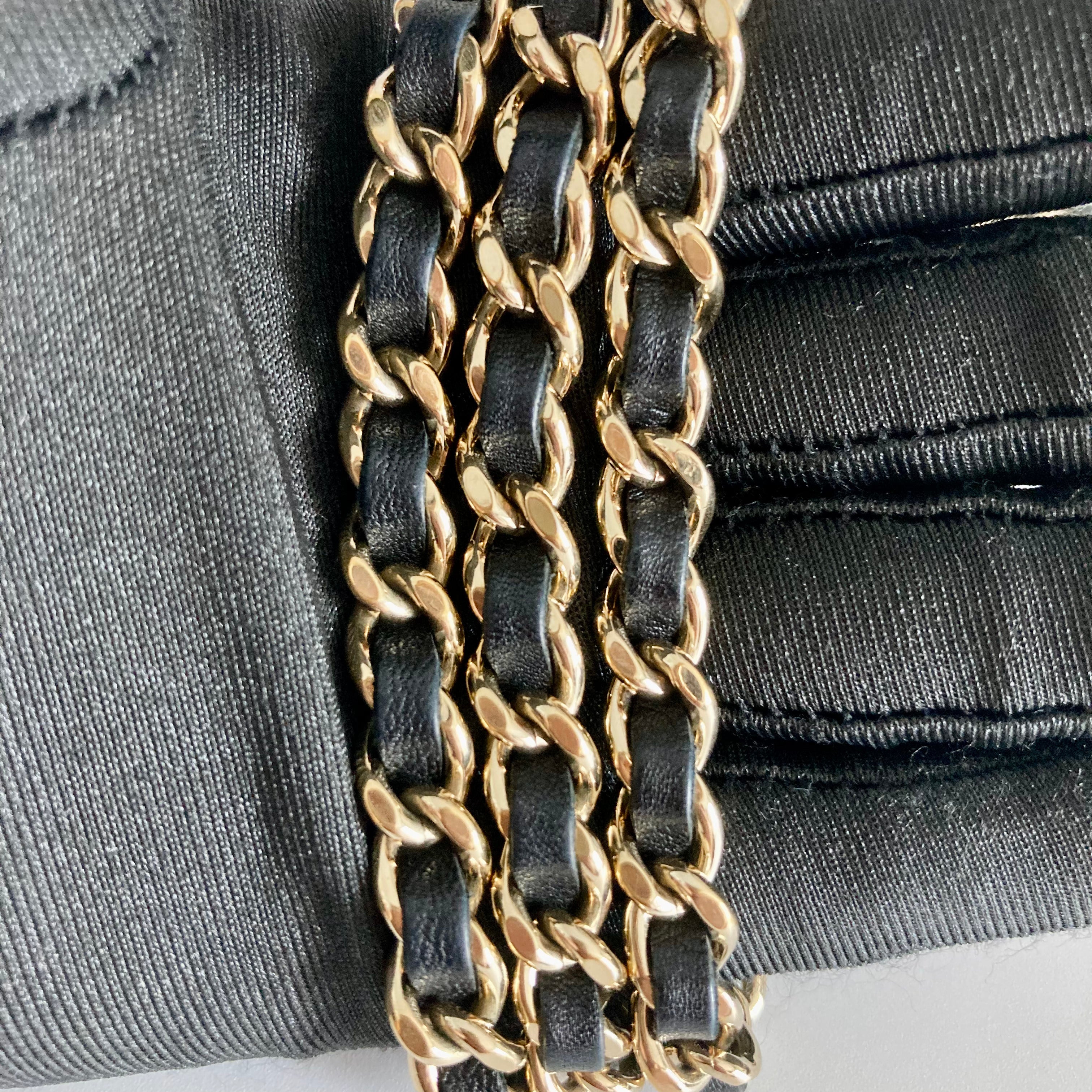 Chanel Boy Quilted WOC Lambskin Black GHW