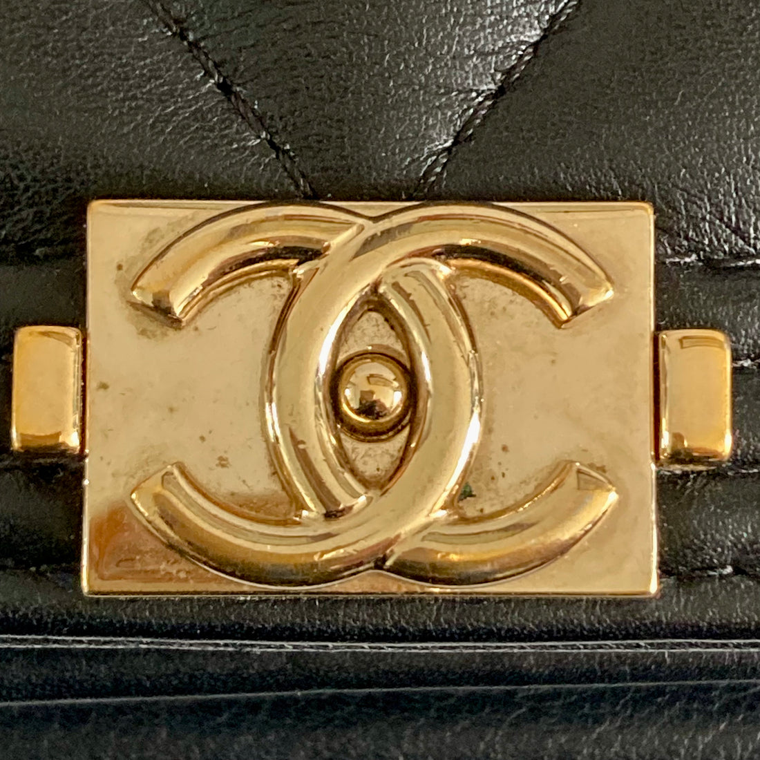 Chanel Boy Quilted WOC Lambskin Black GHW