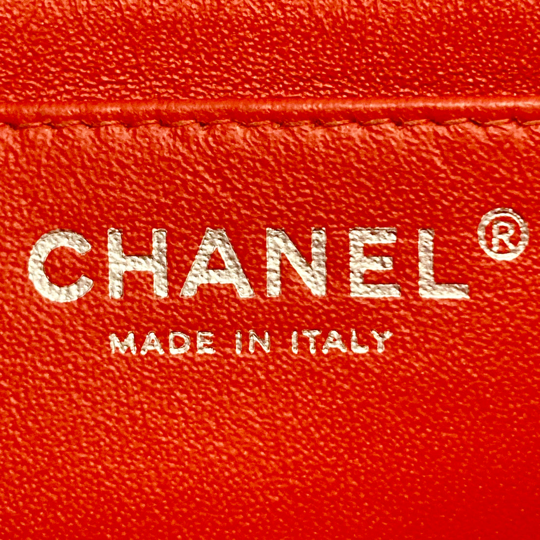 Chanel Patent Quilted Mini Square Flap Red