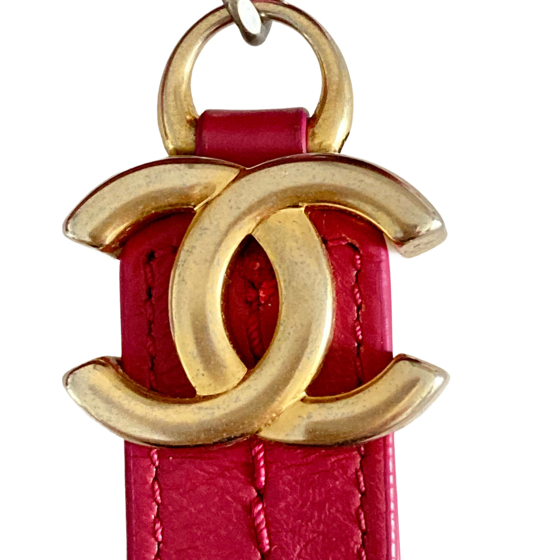 Chanel Chevron Aged Calfskin Gabrielle Hobo Small Pink （26***47）