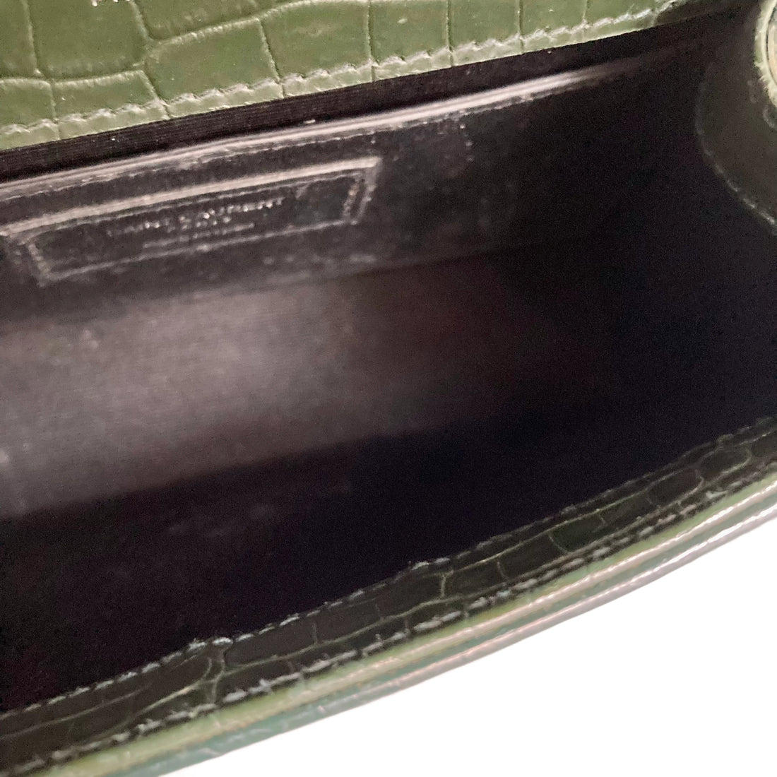 Saint Laurent Kate shoulder bag green SL133