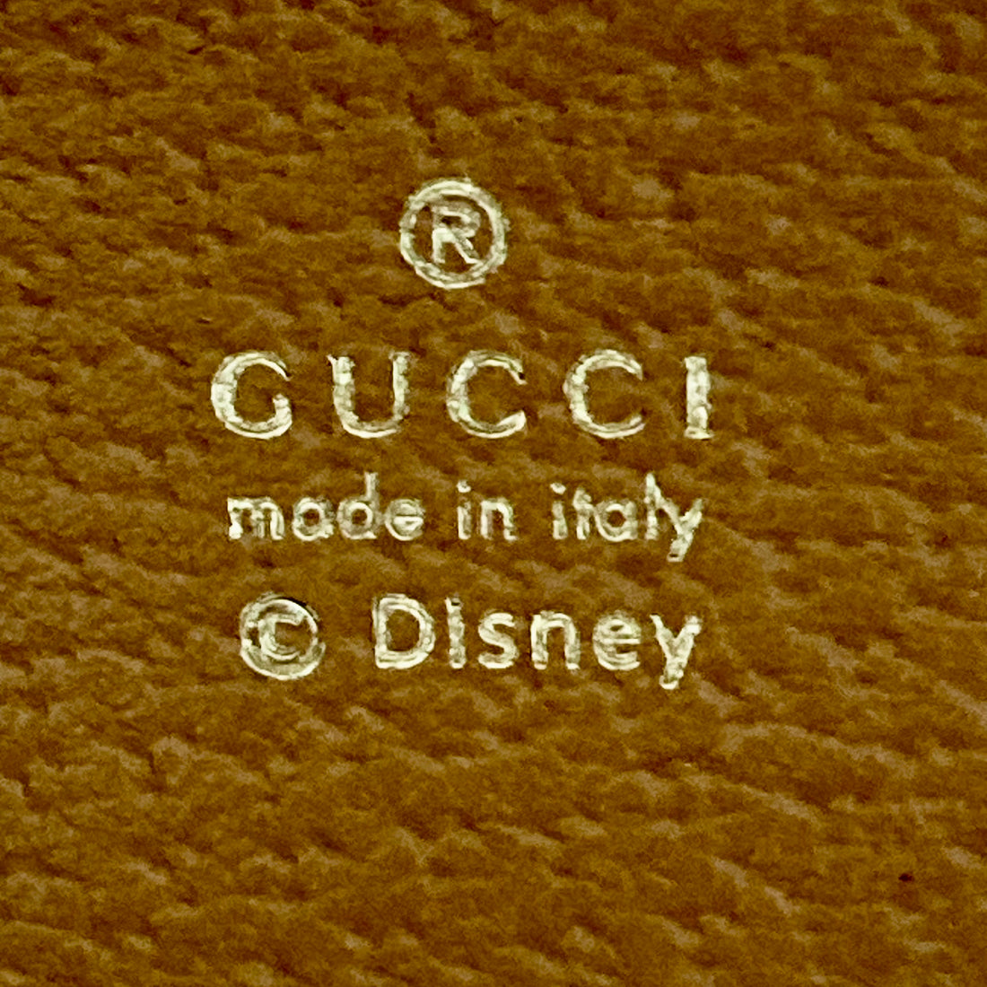 GUCCI X DISNEY Mini Vintage GG Supreme Monogram Mickey Mouse Round Backpack Sun Oil