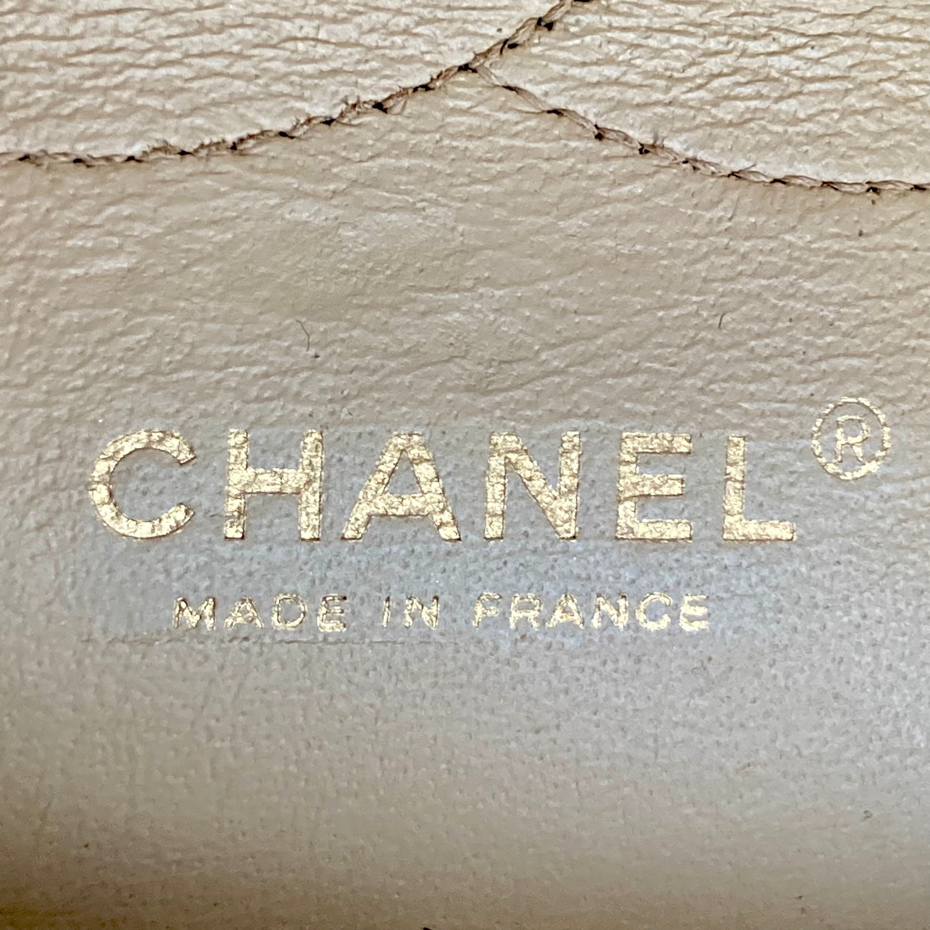 Chanel Silver Buckle CF Chain Bag Yellow (14***84）CC920