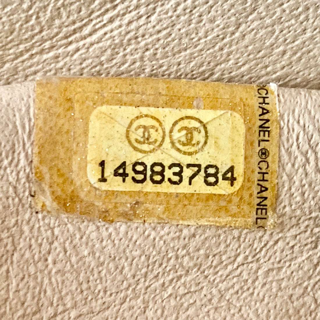 Chanel Silver Buckle CF Chain Bag Yellow (14***84）CC920