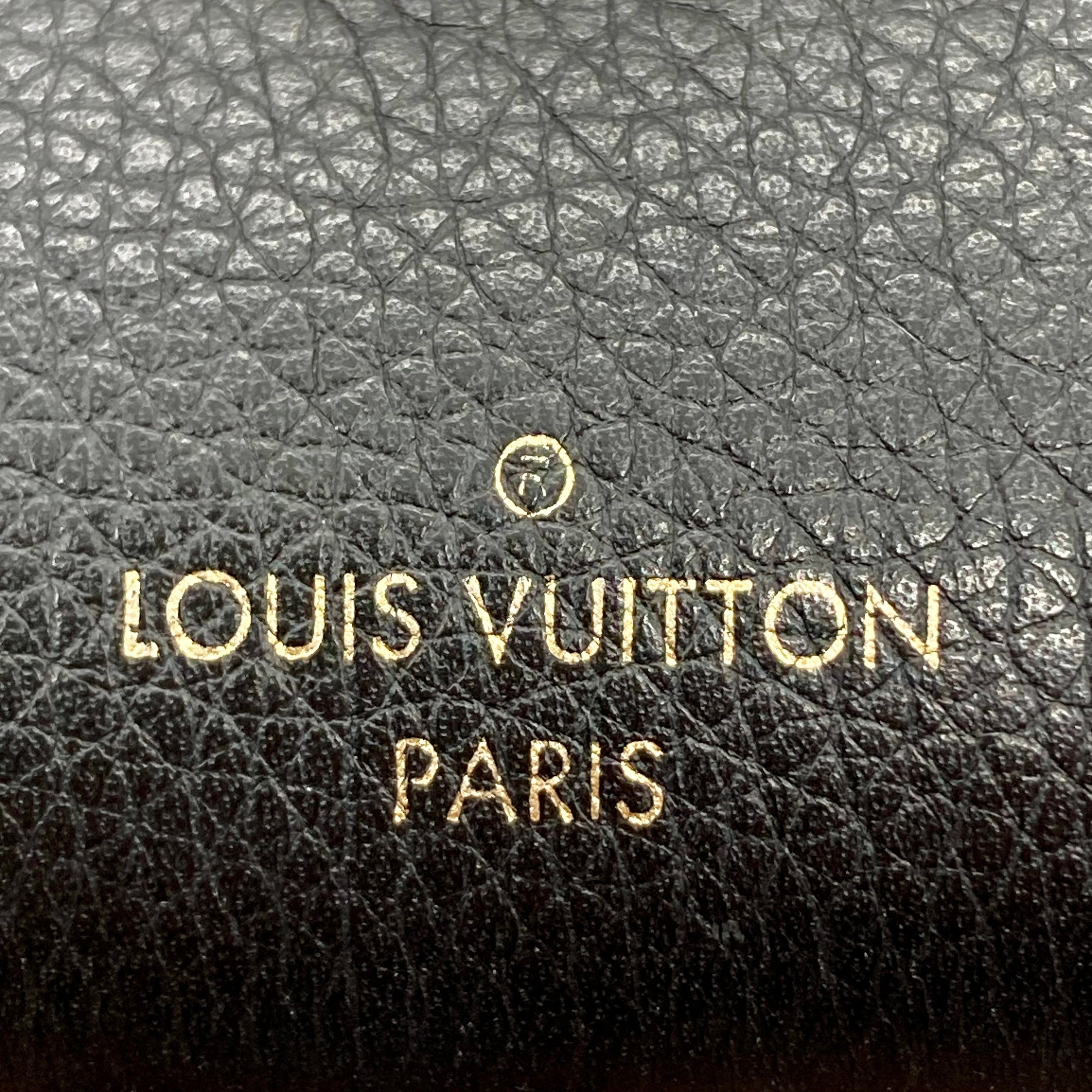 Louis Vuitton Damier Ebene Vavin Wallet On Chain Black