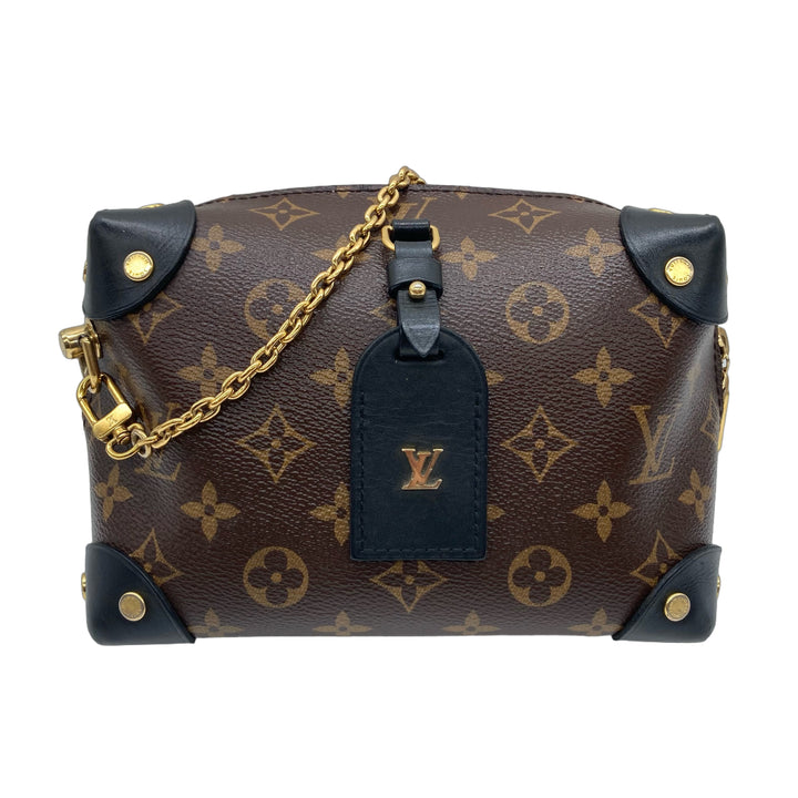 Louis Vuitton Petite Malle Souple Handbag Monogram Canvas