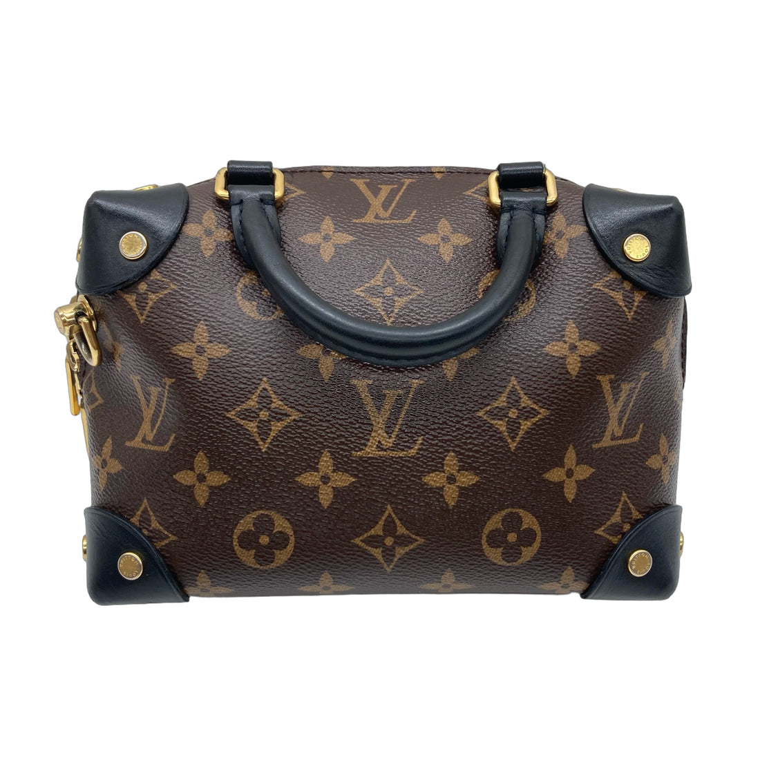 Louis Vuitton Petite Malle Souple Handbag Monogram Canvas
