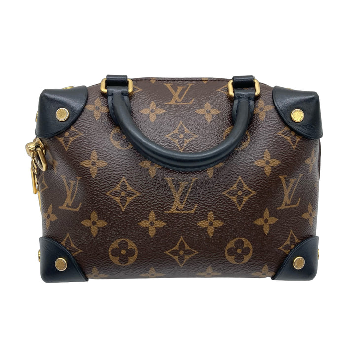 Louis Vuitton Petite Malle Souple Handbag Monogram Canvas
