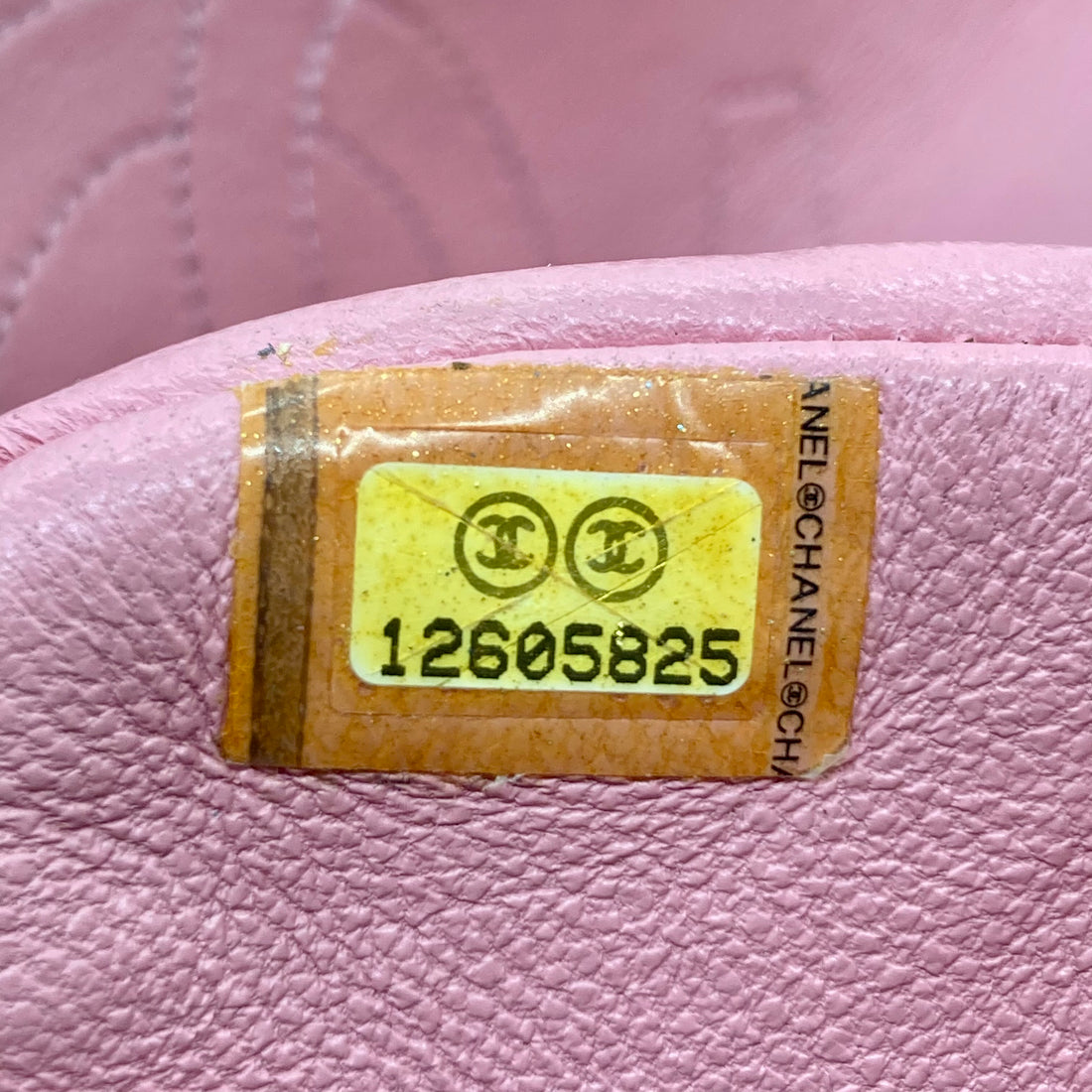 Chanel Lambskin Quilted Double Flap Small Pink (12***25)