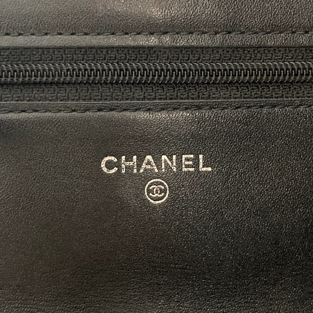 Chanel Caviar CC Wallet on Chain Leather Black (19***45)