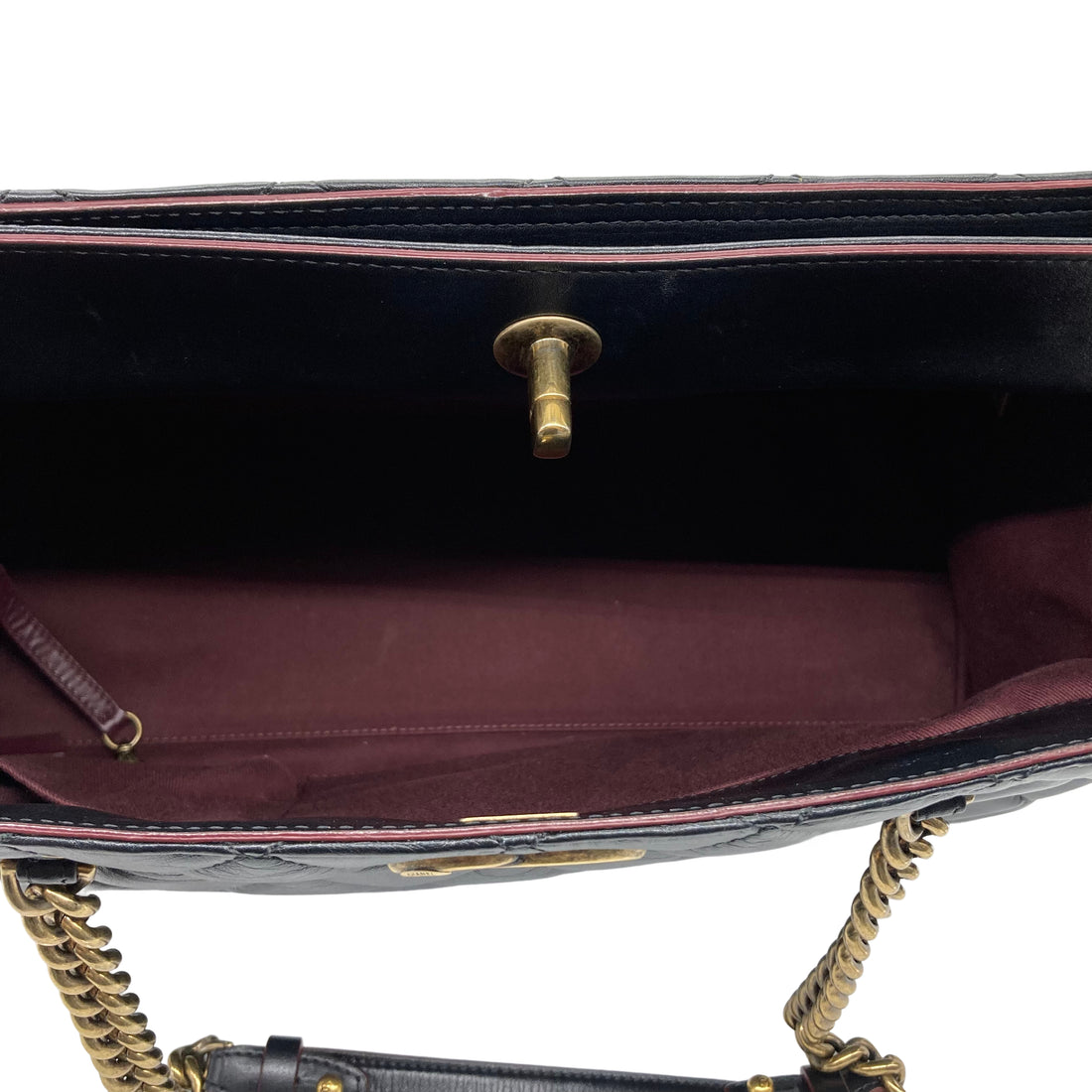 Chanel Quilted CC Perfect Edge Tote Bag Black GHW (17***93)CC396