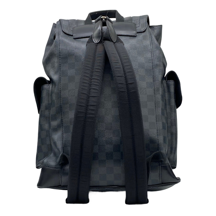 Louis Vuitton Damier Graphite Christopher Backpack Limited Edition Black  LV980