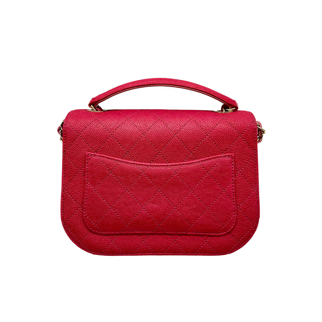 Chanel Quilted Curve Cuba Flap Bag Red(25***39)cc389