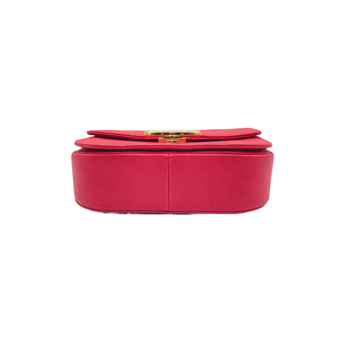 Chanel Quilted Curve Cuba Flap Bag Red(25***39)cc389