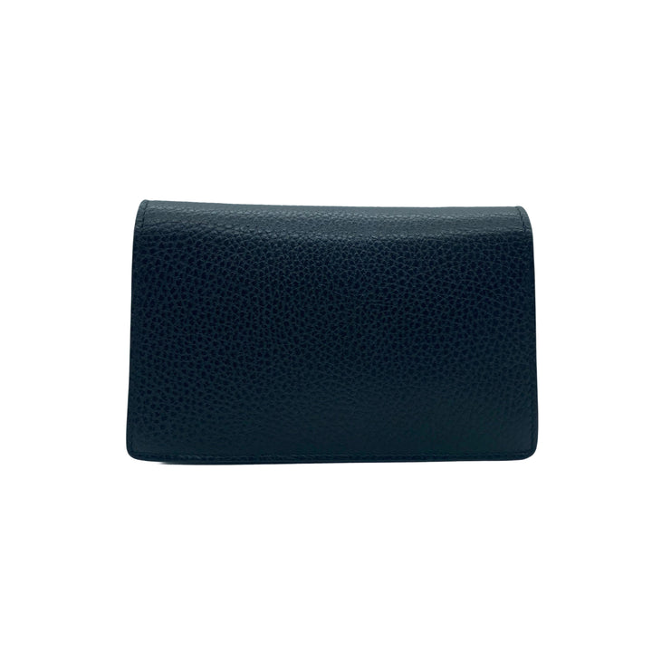 Gucci Dionysus Mini Leather Shoulder Black GG348