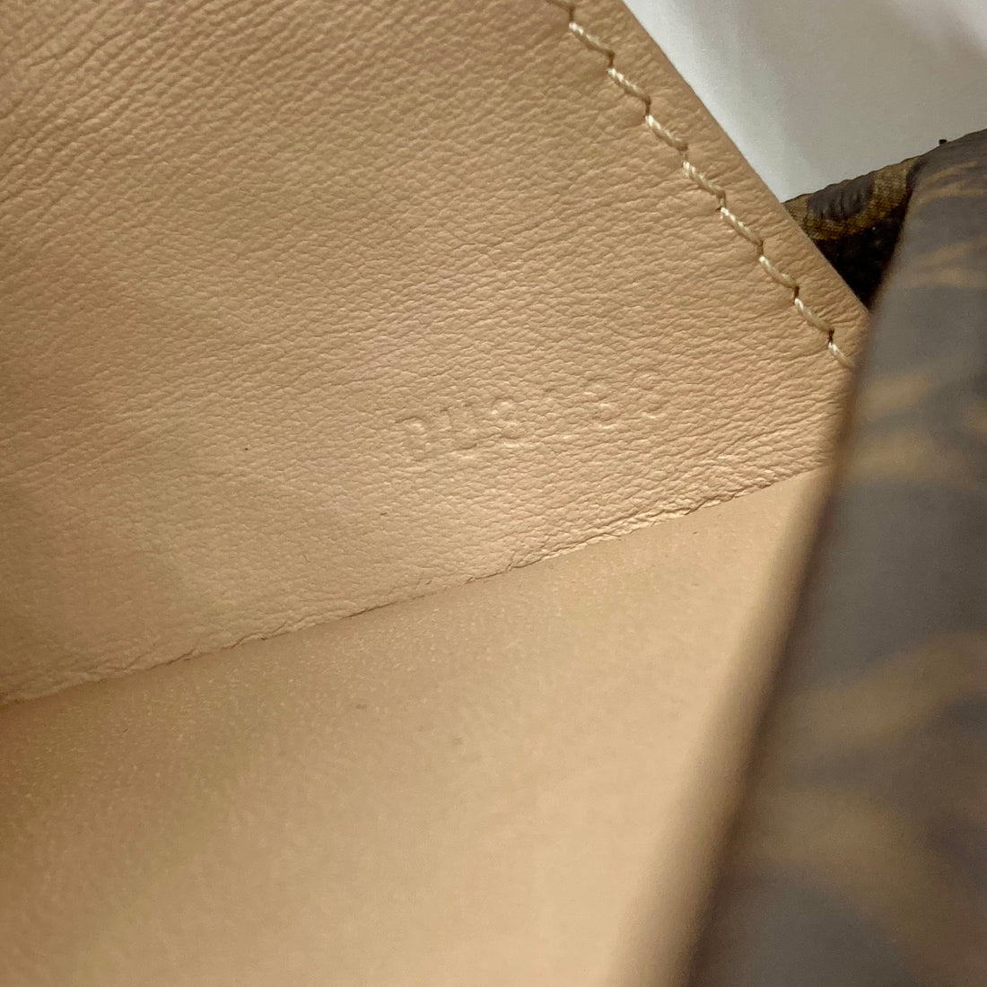 Louis Vuitton Monogram Stripes Print Petite Malle Microchipped LV978
