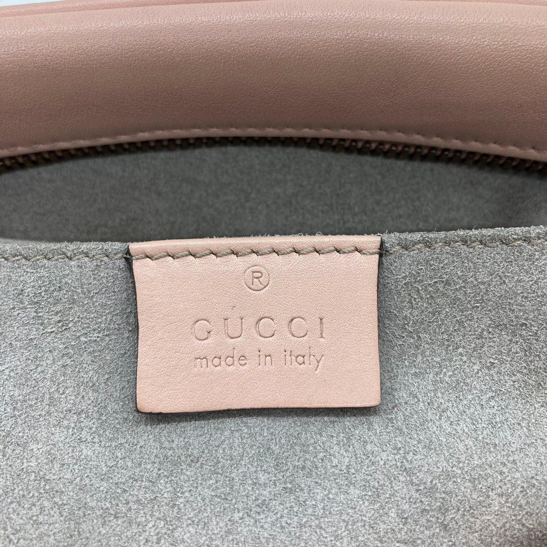 Gucci Matelasse Calfskin Matelasse GG Marmont Chain Pink GG350