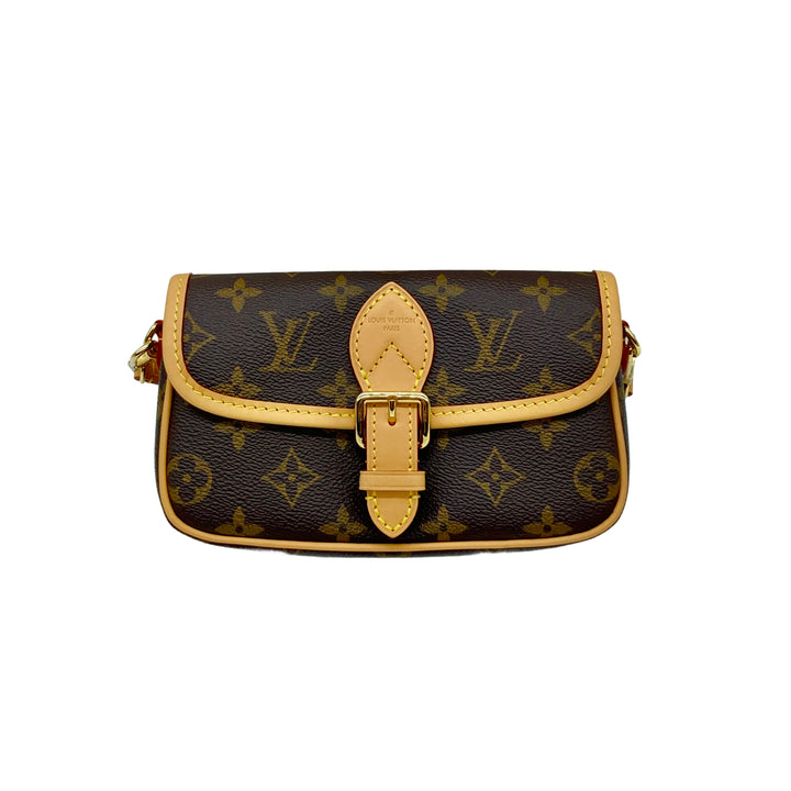 Louis Vuitton Classic Monorgam Diane Nano Shoulder Bag (MSRP 2110) LV984