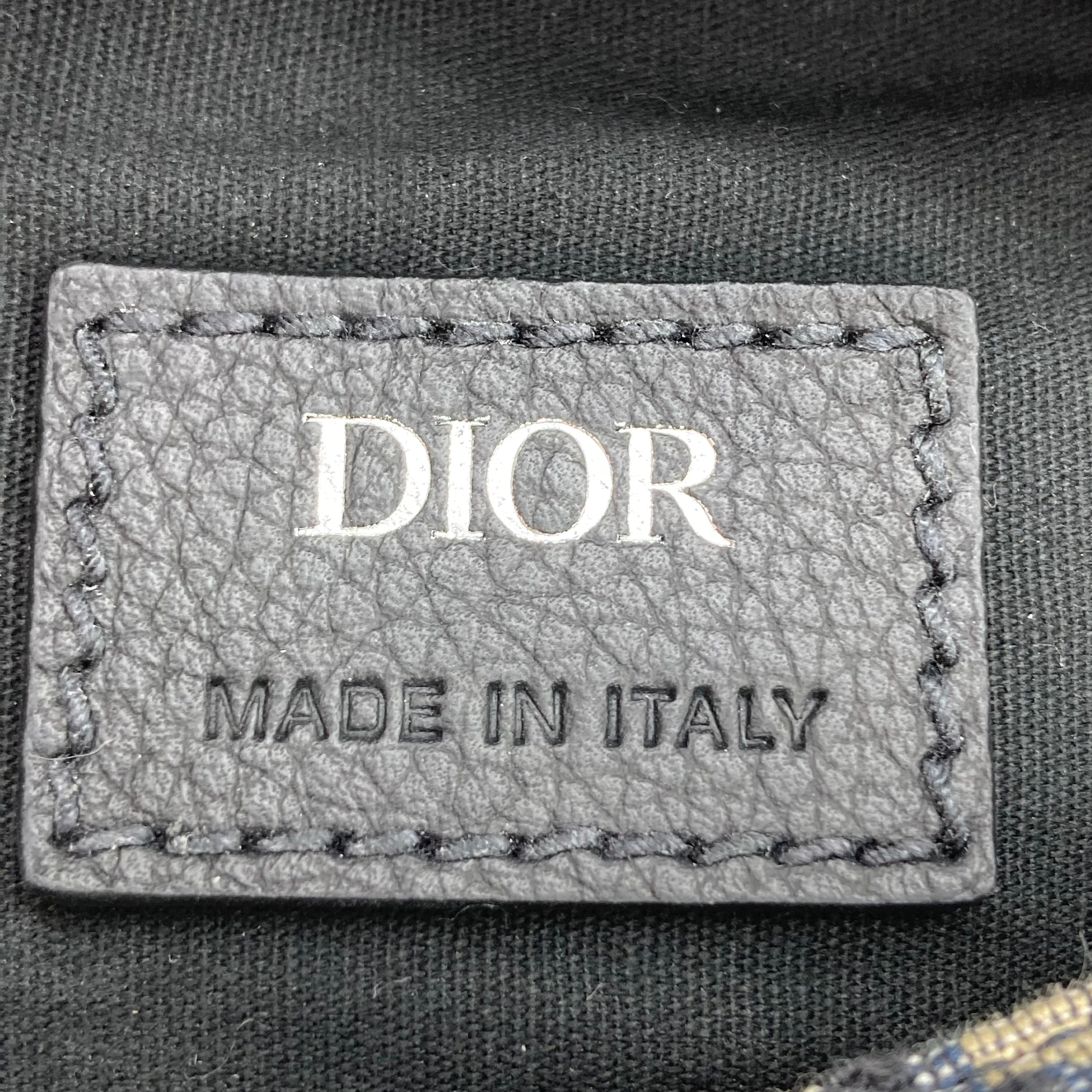 Christian Dior Trotter Canvas Crossbody Bag DR204