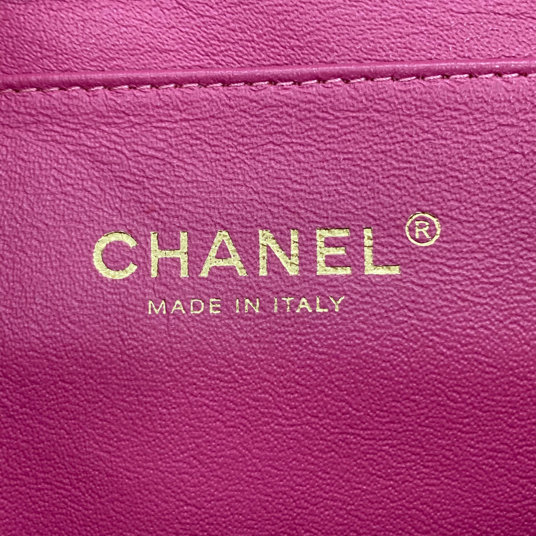 Chanel Classic Lambskin Quilted Clutch Baby Rose