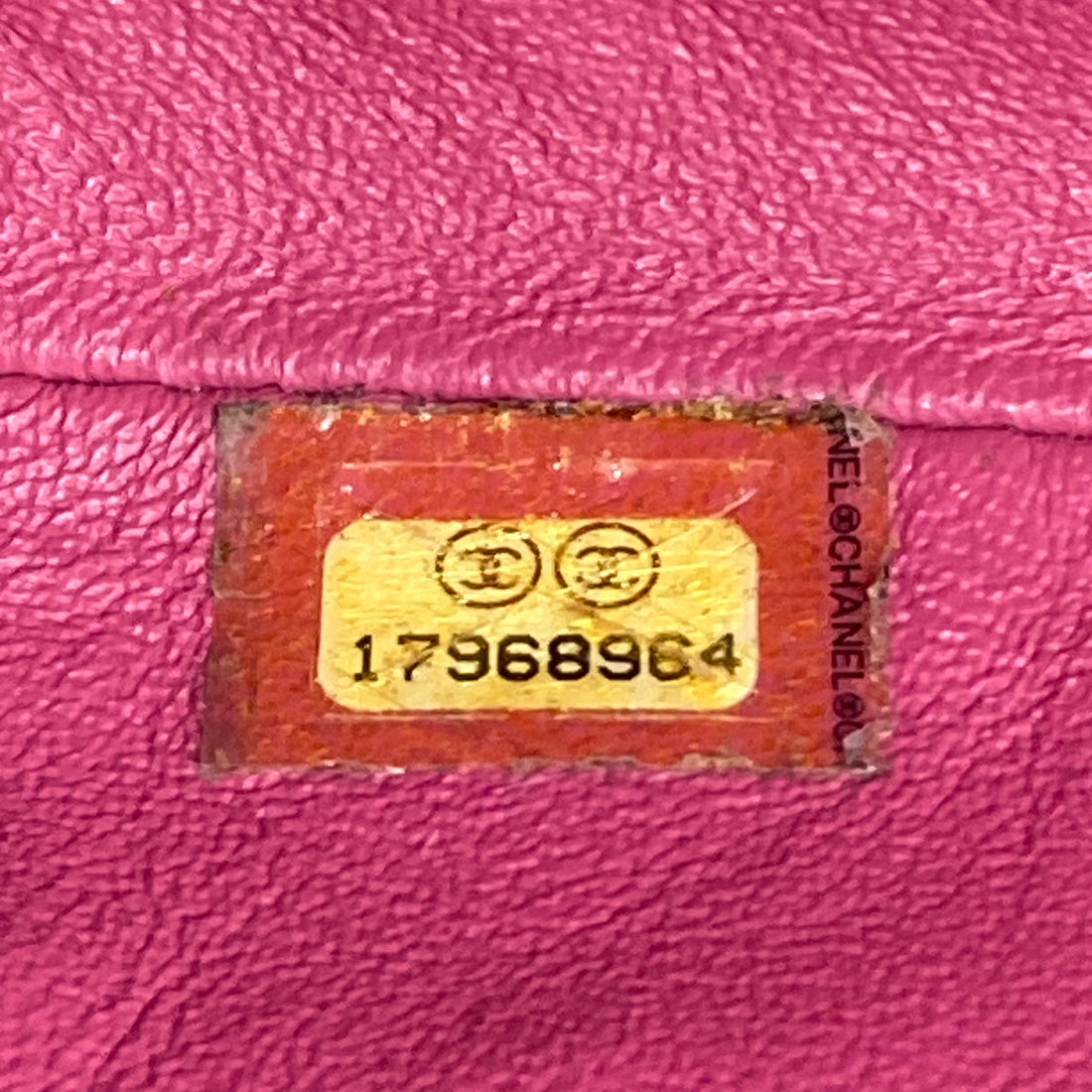 Chanel Classic Lambskin Quilted Clutch Baby Rose