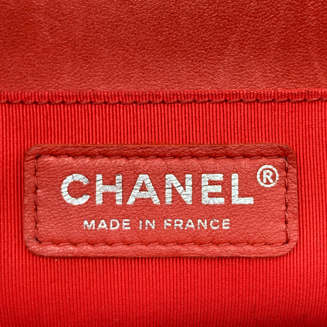 Chanel Original Boy Patent Leather Red (21***16) CC432