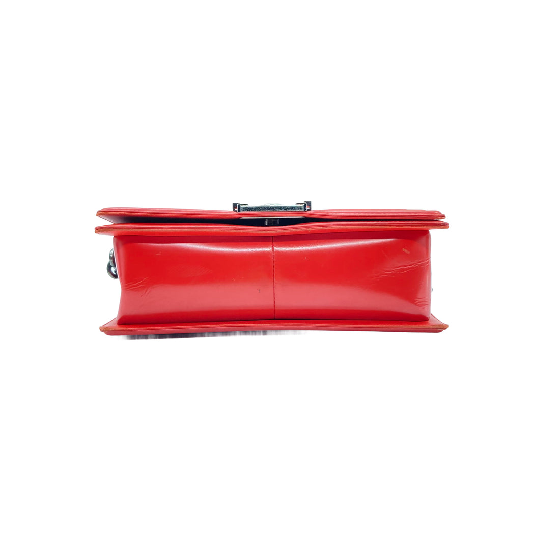 Chanel Original Boy Patent Leather Red (21***16) CC432