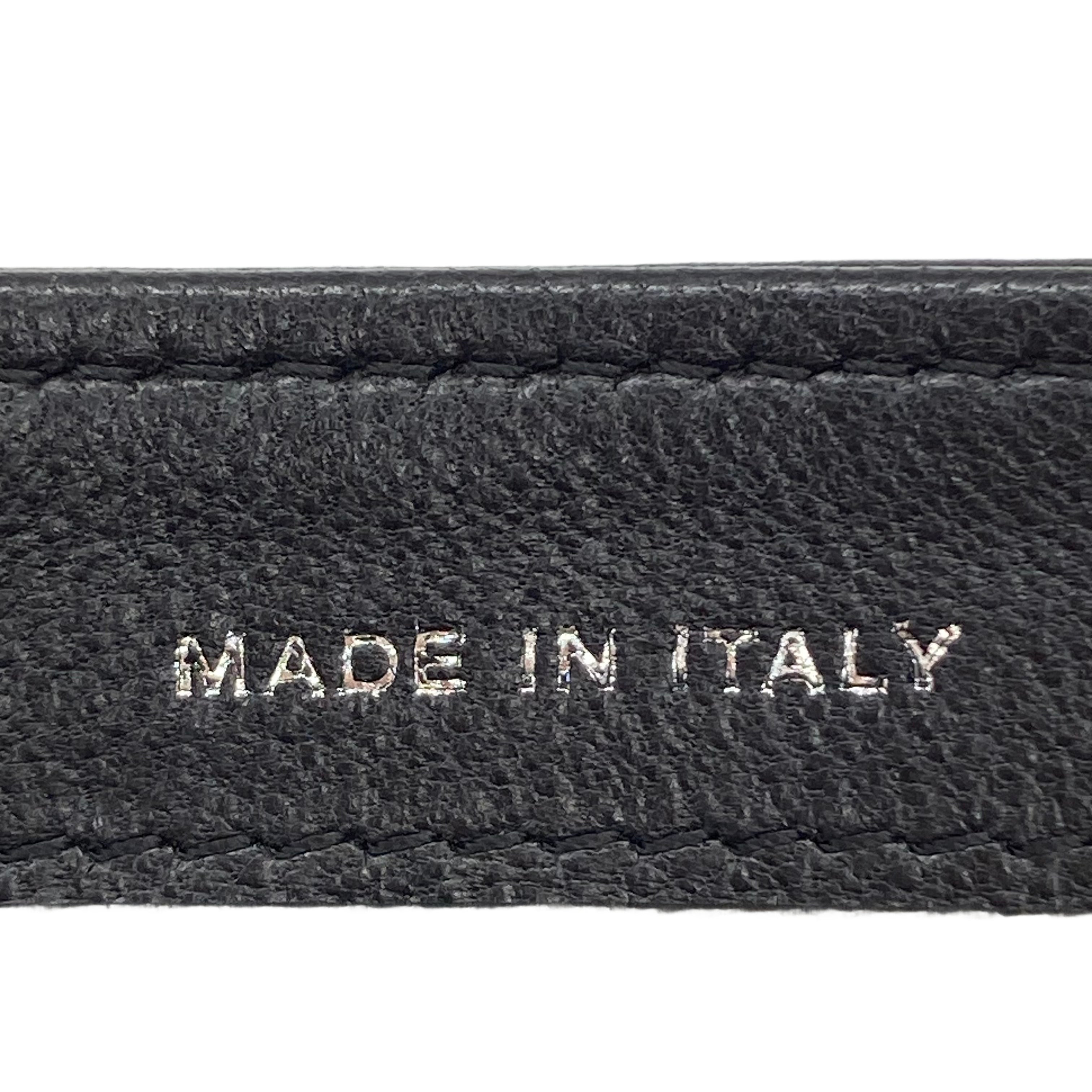 Chanel Lambskin Camellia Embossed Wallet Black
