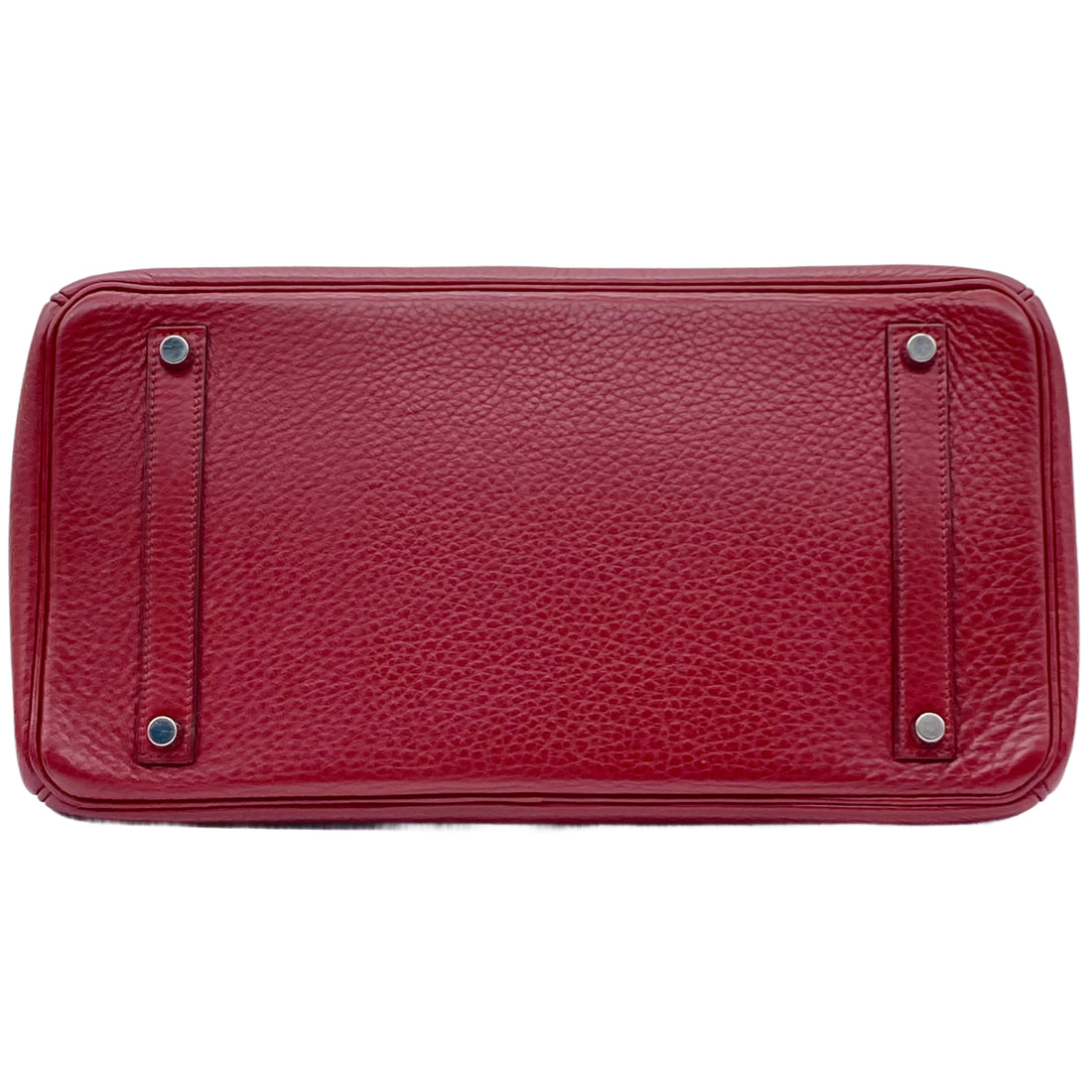 Hermes Birkin Togo 35 Rouge Palladium Hardware Square J Year 2006