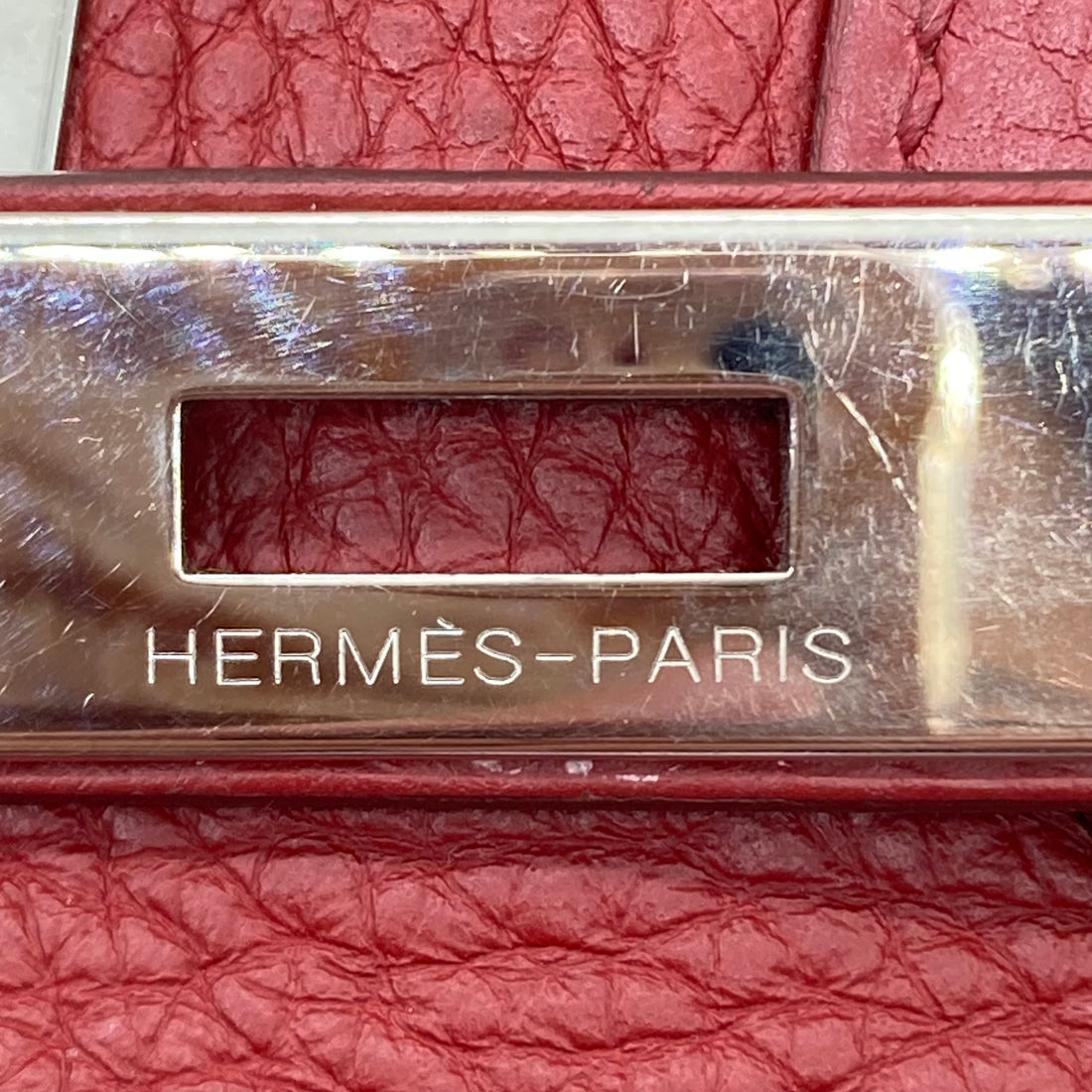 Hermes Birkin Togo 35 Rouge Palladium Hardware Square J Year 2006