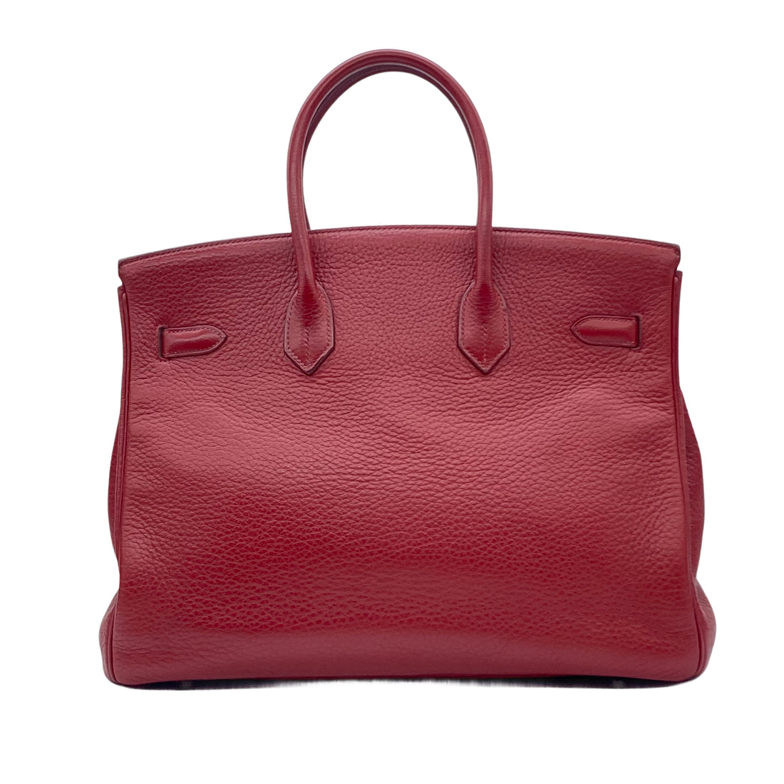 Hermes Birkin Togo 35 Rouge Palladium Hardware Square J Year 2006