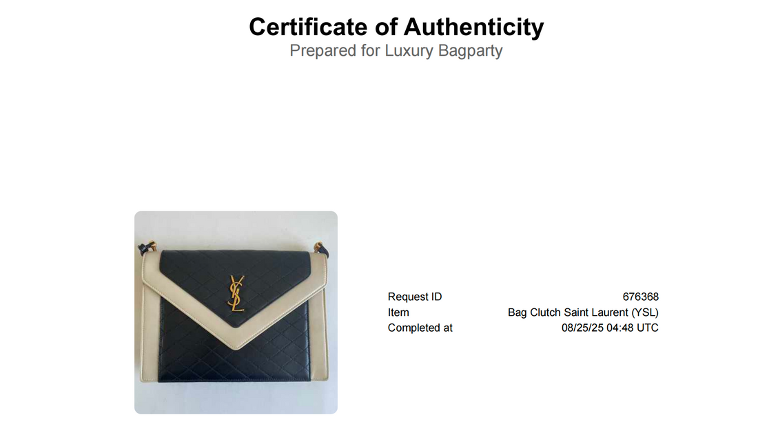 Saint Laurent Gabby Sachel Shoulder Bag Black White SL69