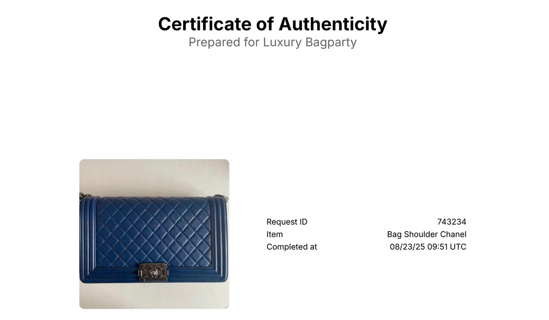 Chanel Lambskin Quilted Medium Boy Blue/Black(23***00)