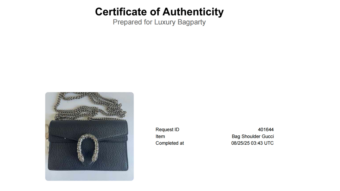 Gucci Dionysus Mini Leather Shoulder Black GG348