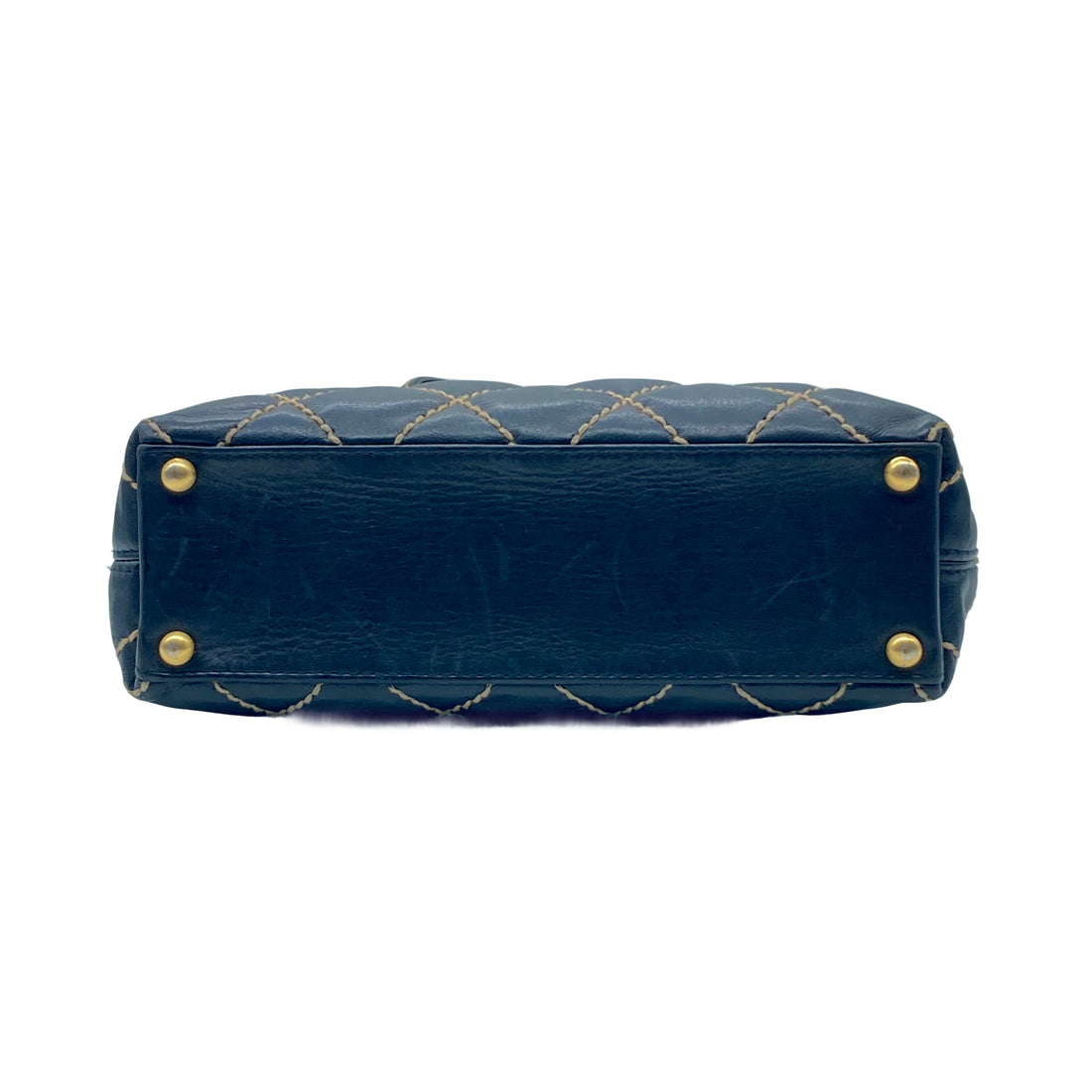 Chanel Wild Stitch Handbag Black SHW (82***81)CC441