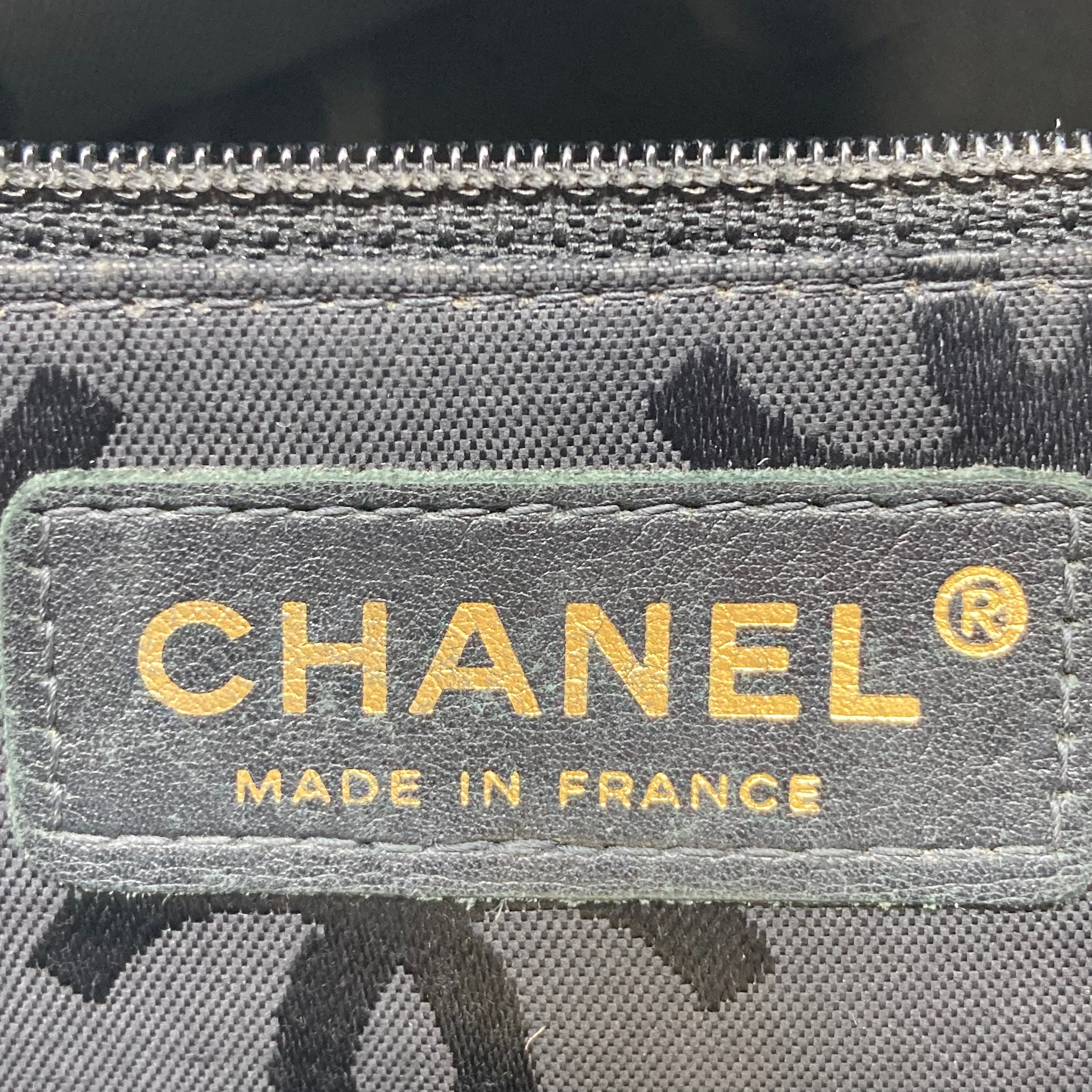 Chanel Wild Stitch Handbag Black SHW (82***81)CC441