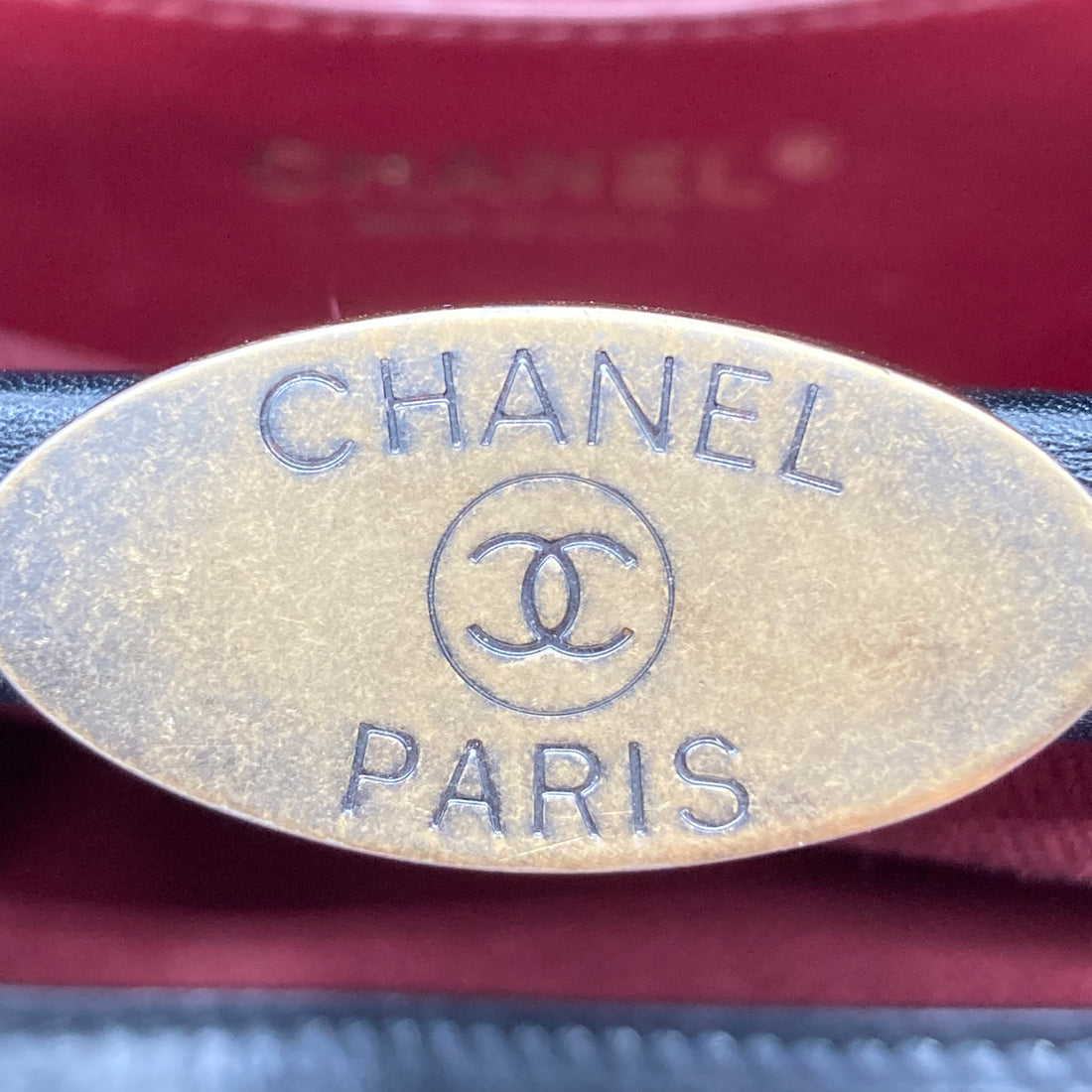 Chanel Crumpled Calfskin Tote Bag Black GHW Shell ( 16***92) CC442