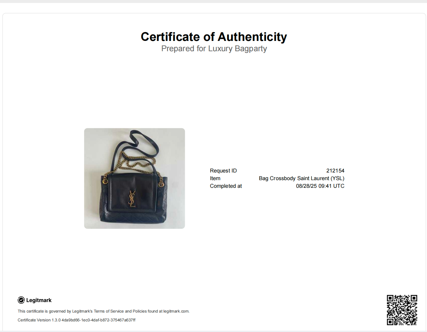 Saint Laurent Lambskin Quilted Monogram Nolita Black Mini SL86