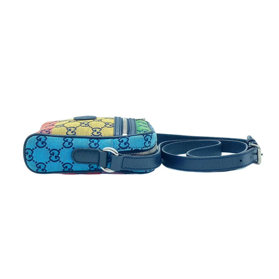 Gucci GG Canvas Crossbody Messenger Multicolor GG370