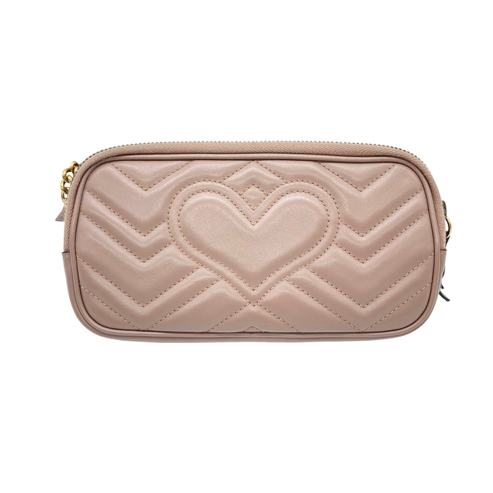 Gucci Mini GG Marmont Shoulder Bag Beige GG368