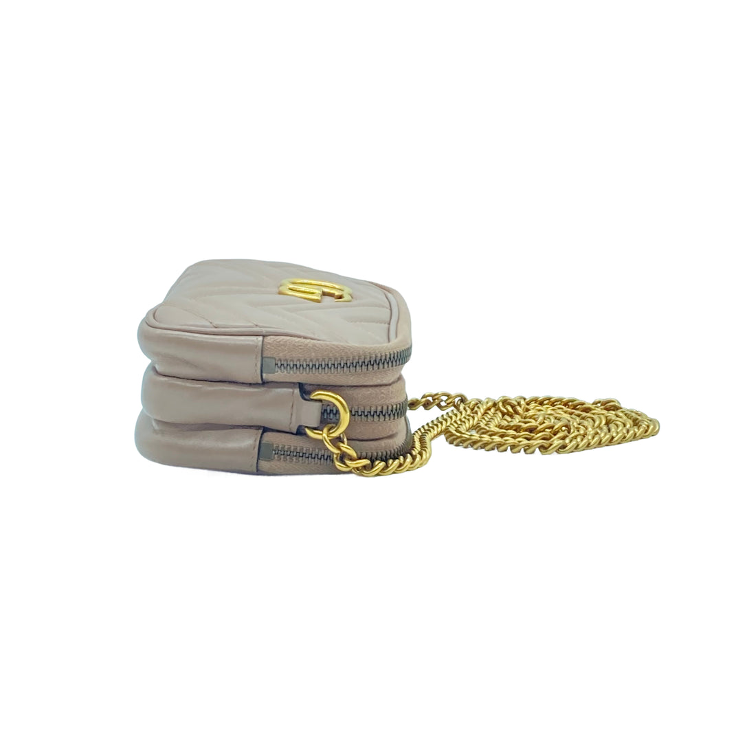 Gucci Mini GG Marmont Shoulder Bag Beige GG368