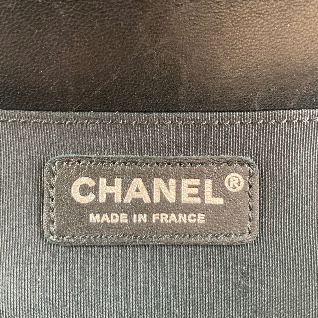 Chanel Patent Leather Medium Flap Boy Black/Black (21***83)cc488