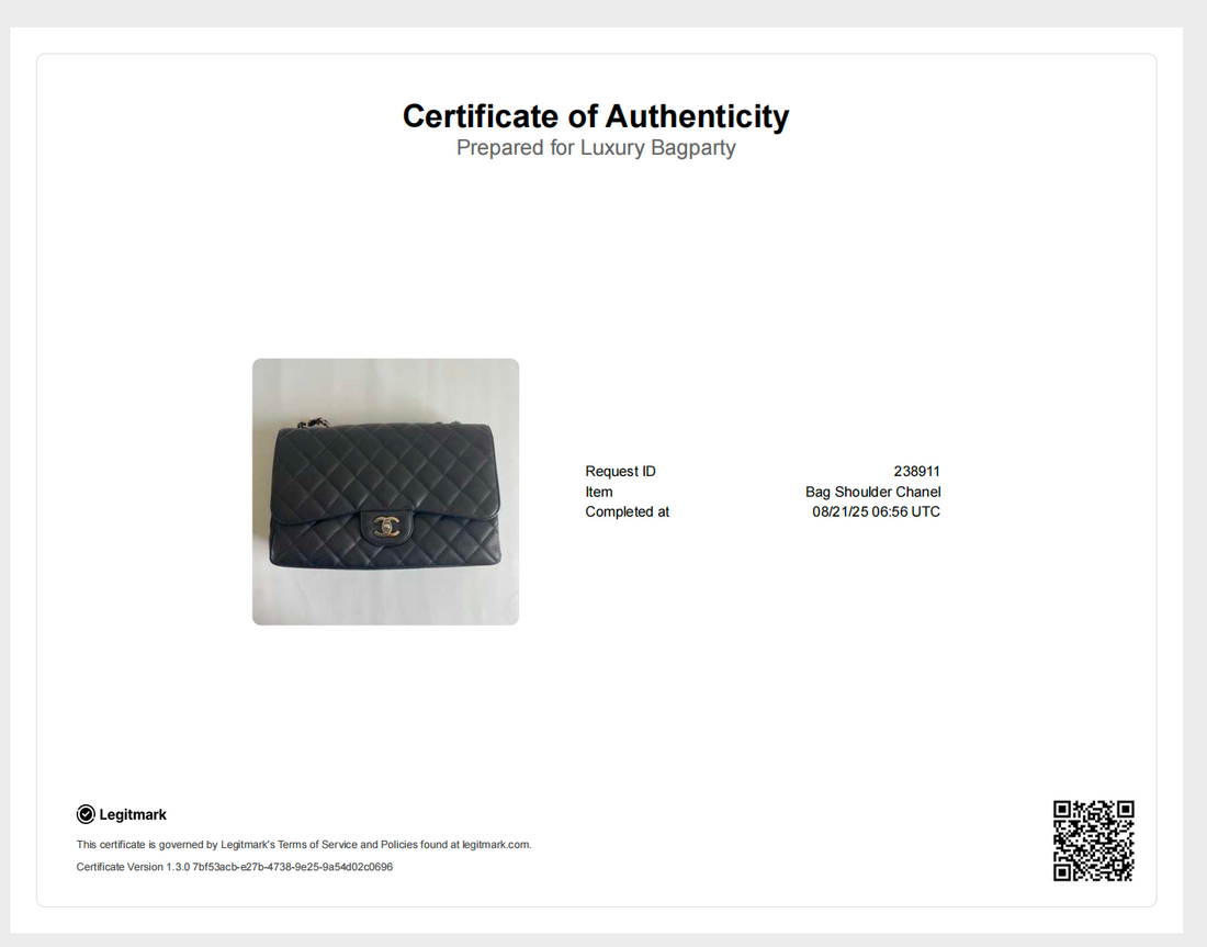 Chanel Classic Caviar Jumbo Single Flap CF Black GHW (13***96) cc419