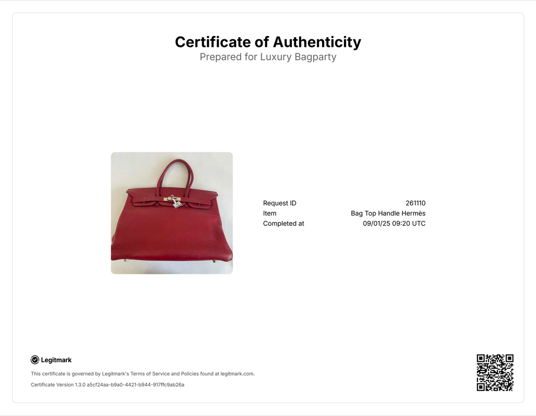 Hermes Birkin Togo 35 Rouge Palladium Hardware Square J Year 2006