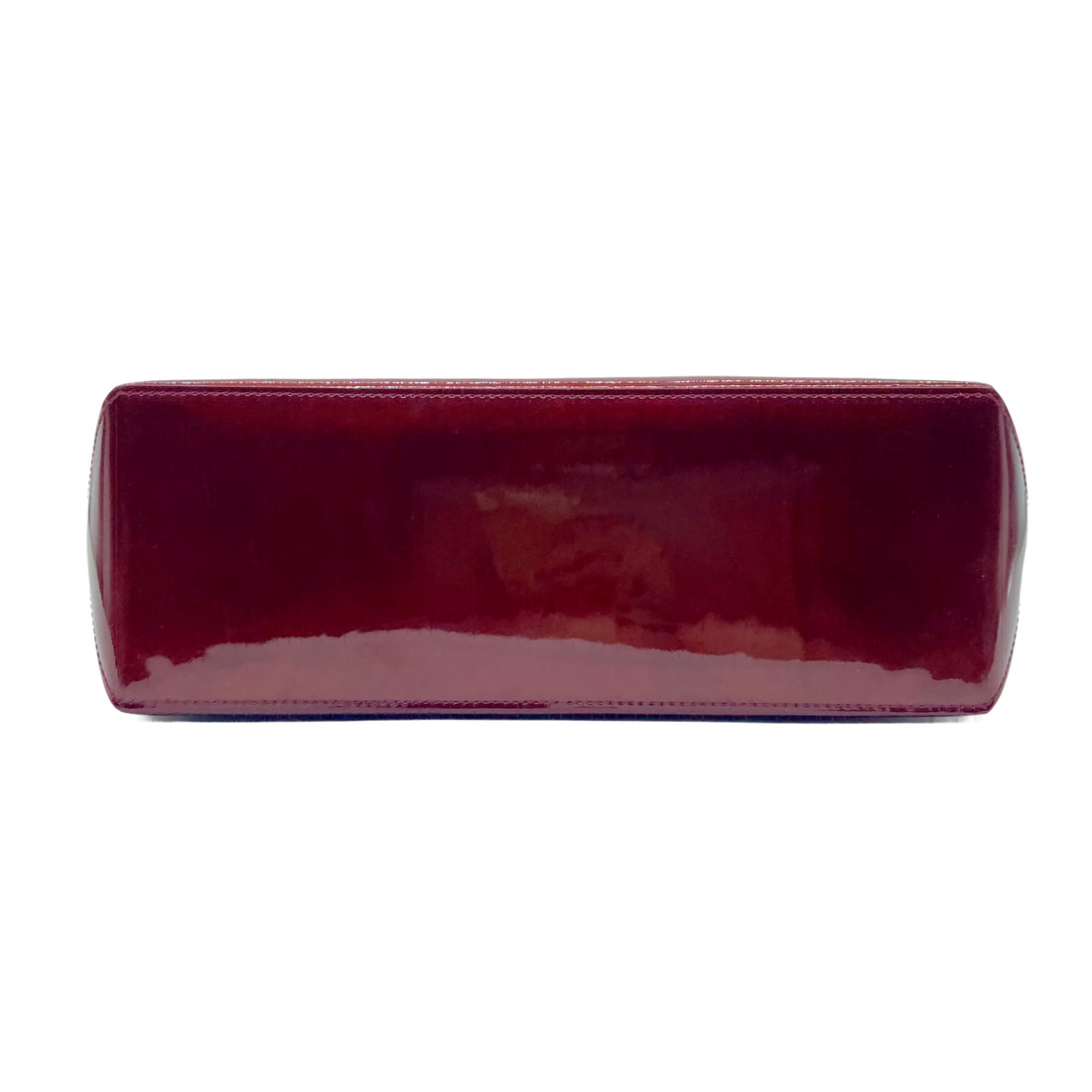 Louis Vuitton Wilshire Patent PM Monogram Hand Bag Red LV1044