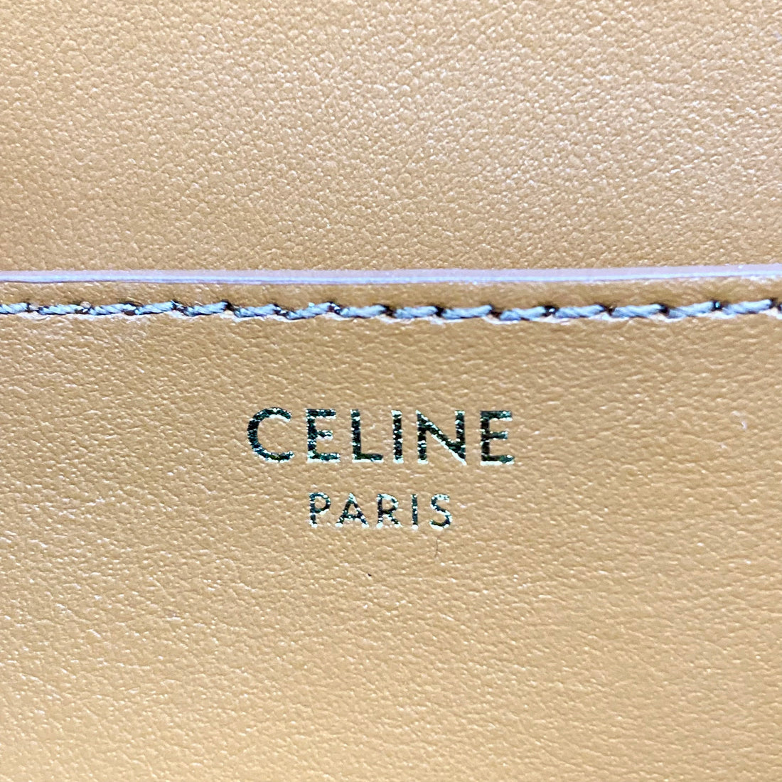 Celine Triomphe Calfskin Tabou Clutch Shoulder Bag CE84