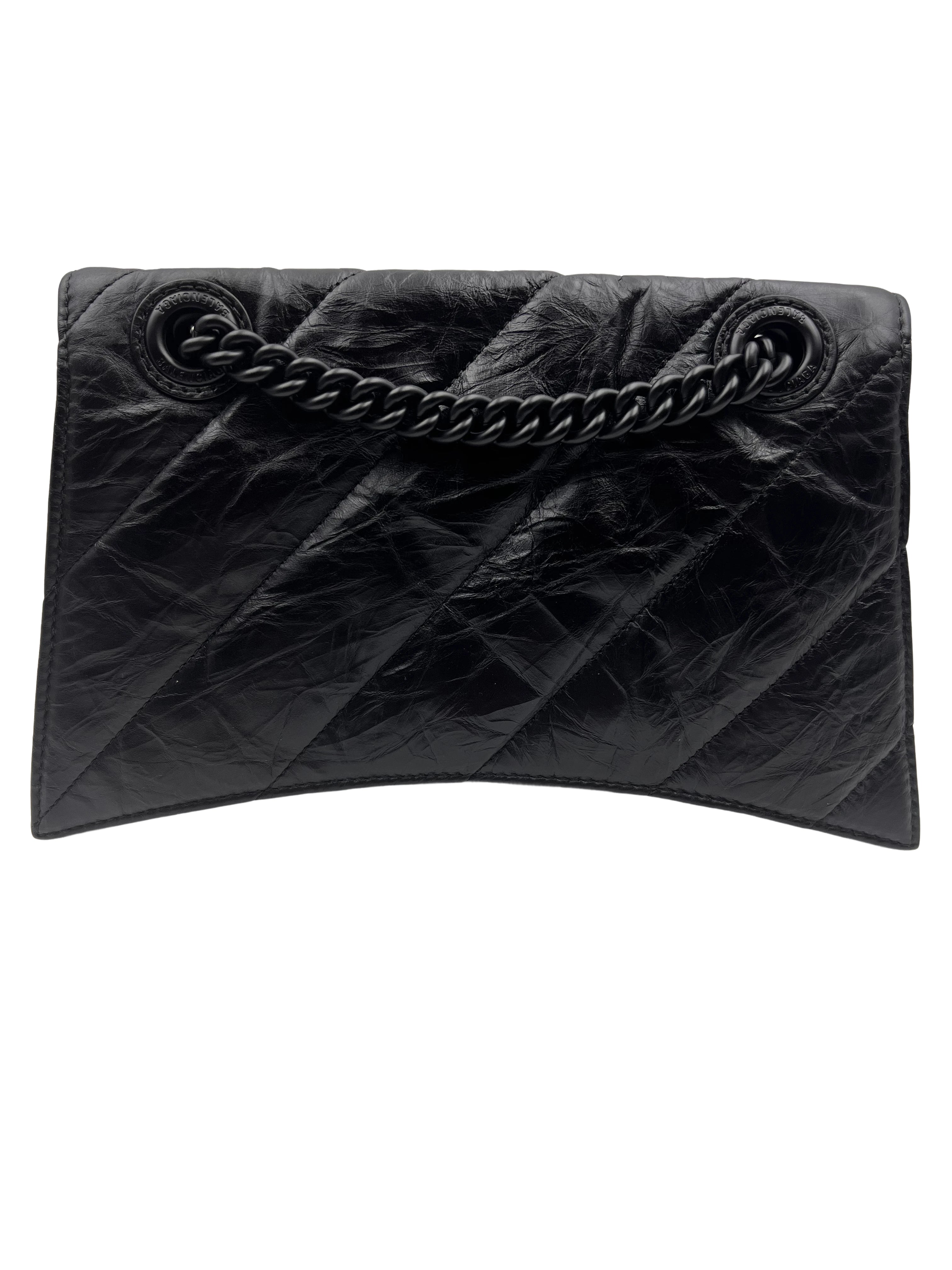 Balenciaga Crush Small Chain Bag Quilted BB28