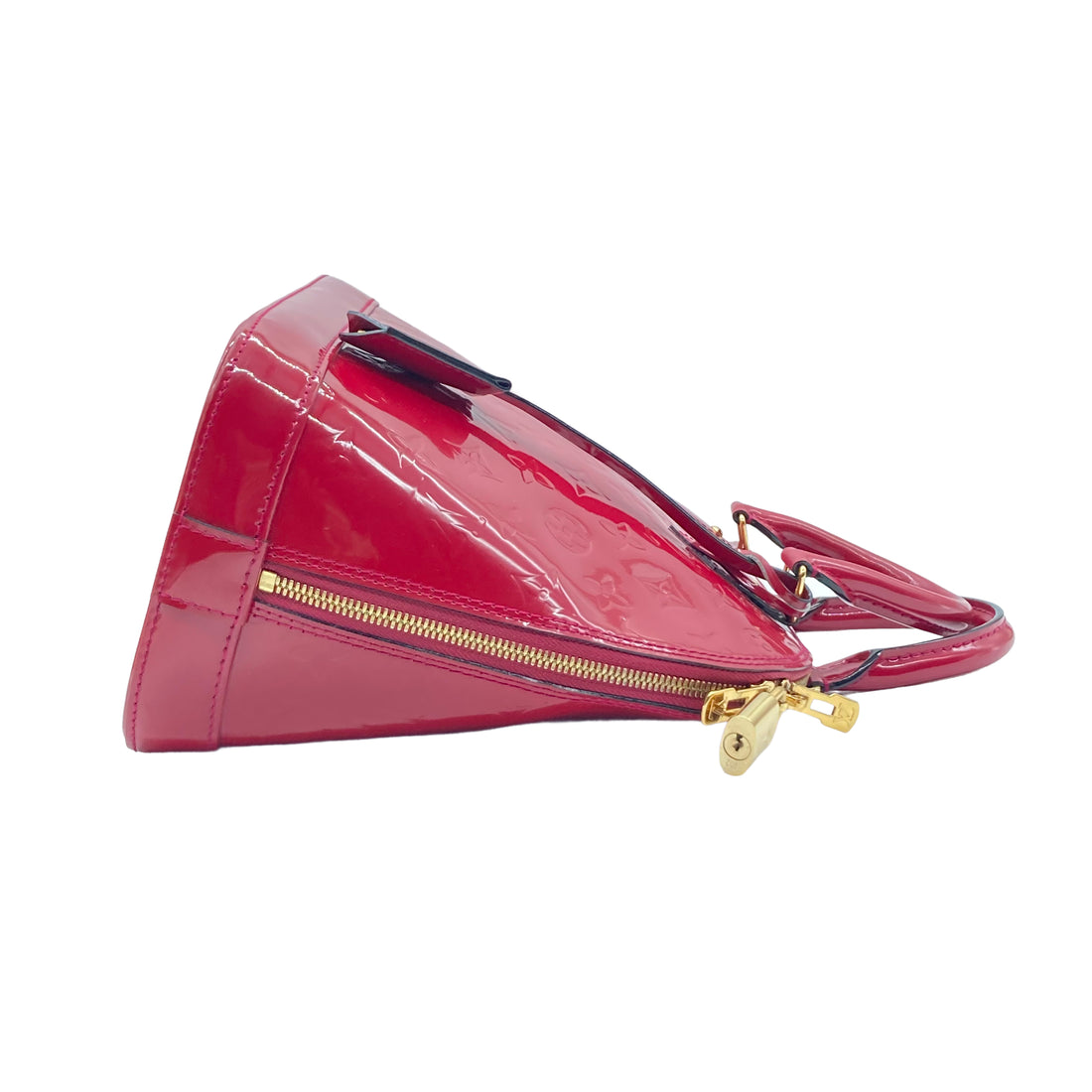 Louis Vuitton Alma Monogram Vernis PM Wine Red LV1129